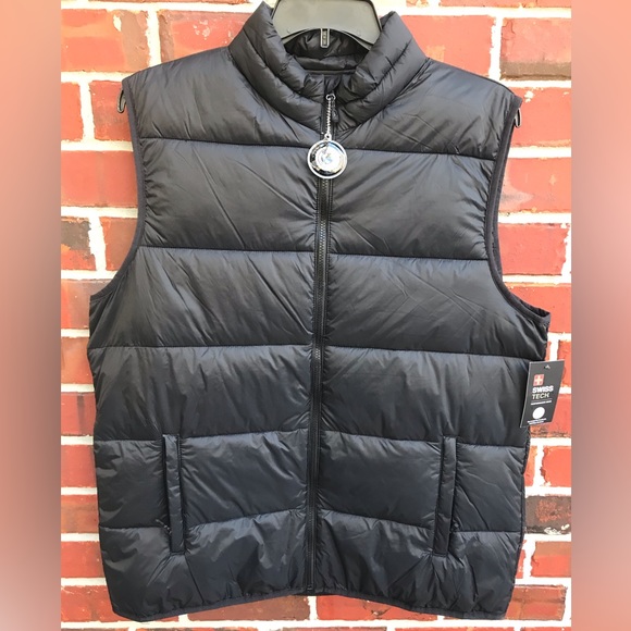 Swiss Tech | Jackets & Coats | Nwt Swiss Tech Mens Puffer Vest With ...
